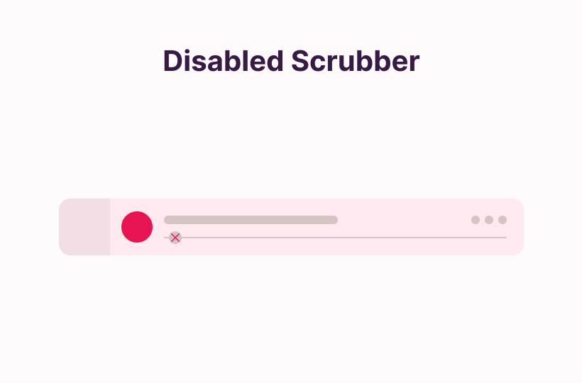 Disabled Scrubber