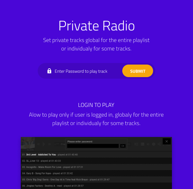 Ultimate Radio Player WordPress Plugin - 10