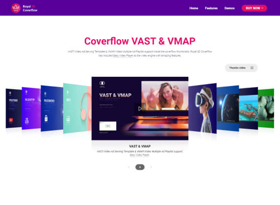 Coverflow VAST & VMAP