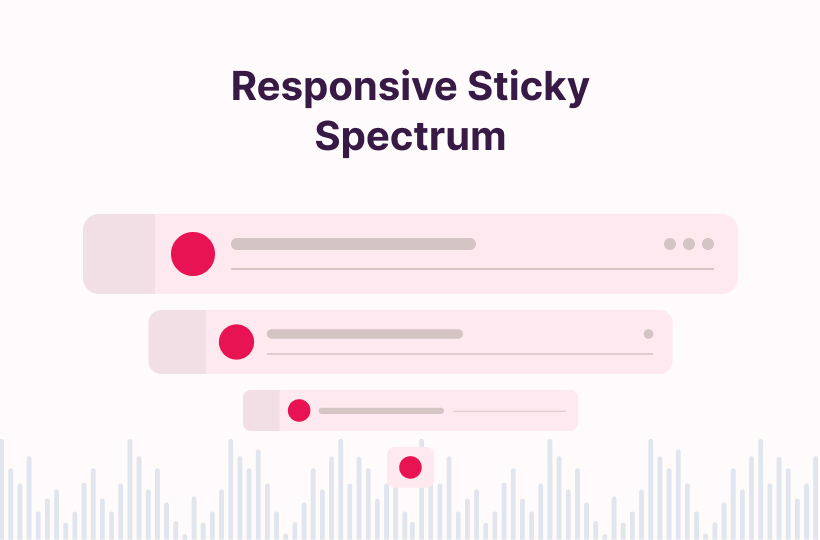 Responsive Sticky Spectrum