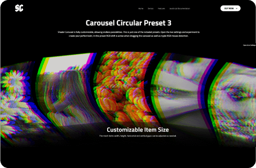 Carousel Circular Preset 3