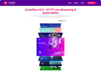 Coverflow HLS - HTTP Live Streaming & DASH MPEG