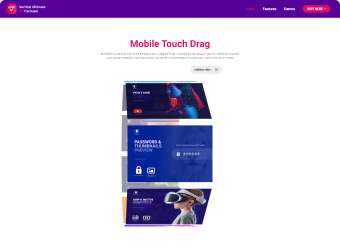 Mobile Touch Drag